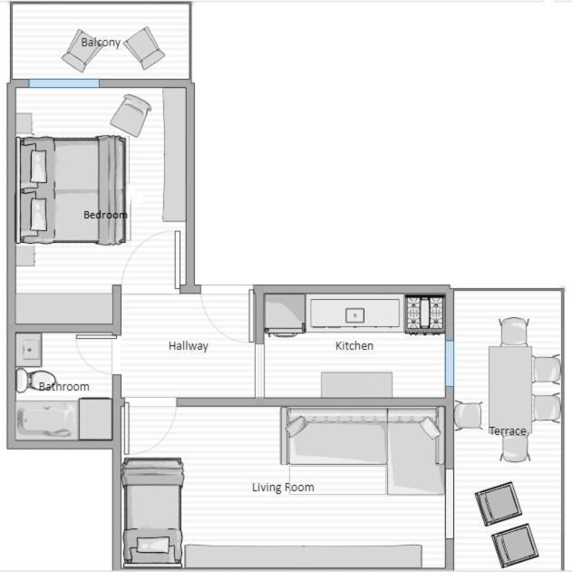 Kariani Beach Apartment Екстер'єр фото